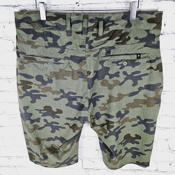 TRUNKS | camo hybrid quick dry swim trunks board shorts - Picture 2 of 5
